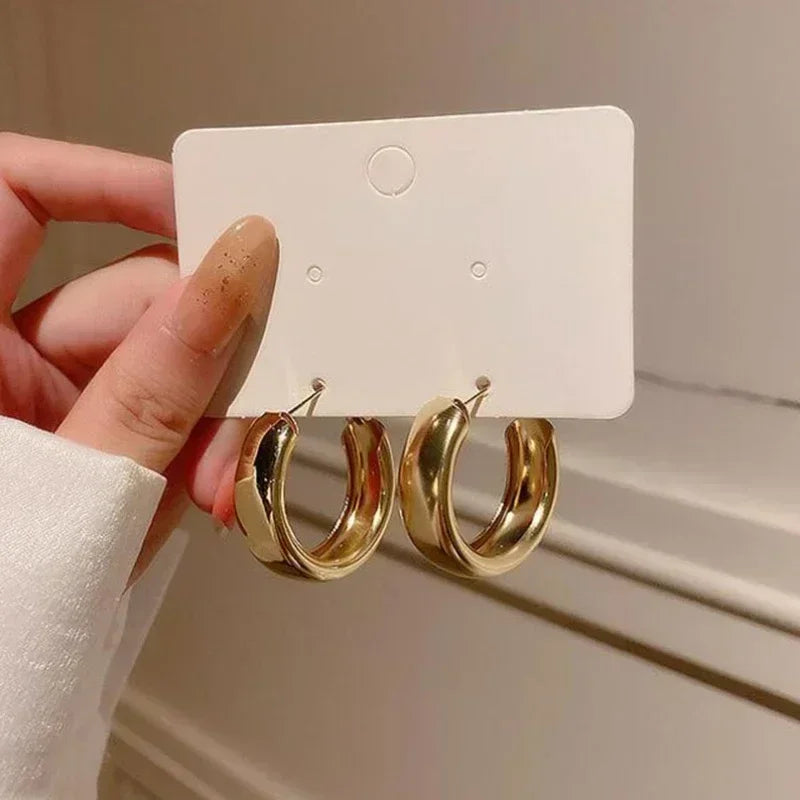 Simple Hoop Earrings